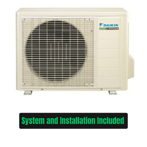 Conditioner Ductless Mini Daikin Mini Daikin Outdoor Mini-Split Heat Pump Condenser Ton